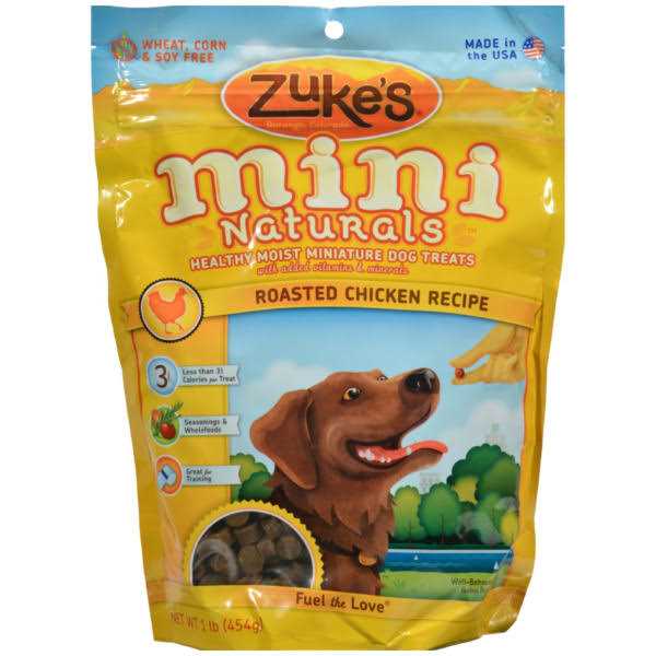 Zuke’s Chicken Mini Naturals Dog Treats