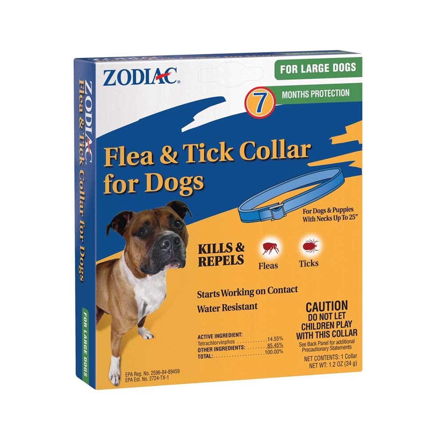 Zodiac Flea Tick Collar for Dogs