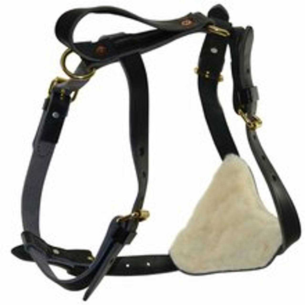 Signature k-9 Leather Tracking Harness