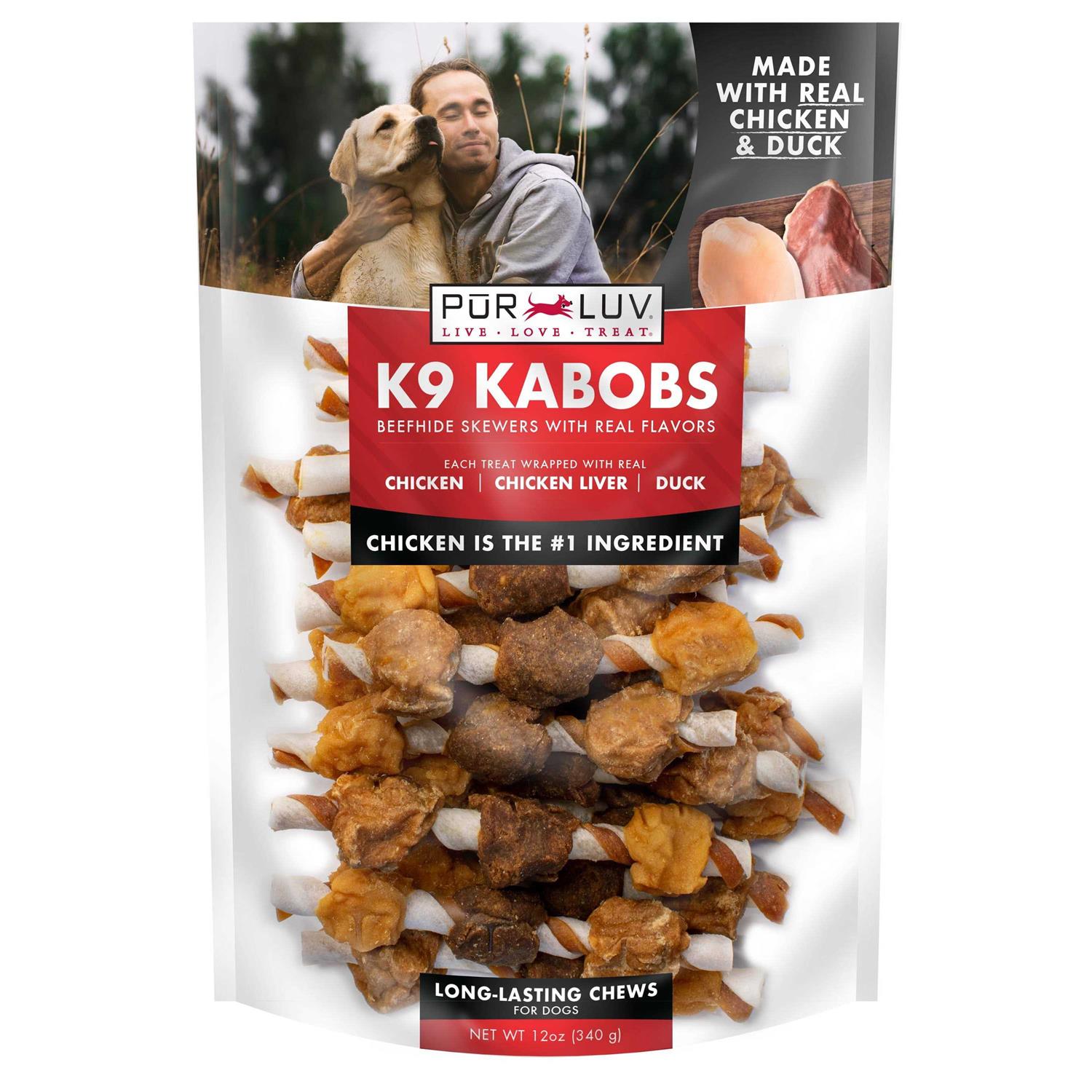 Pur Luv K9 Kabob Dog Treats