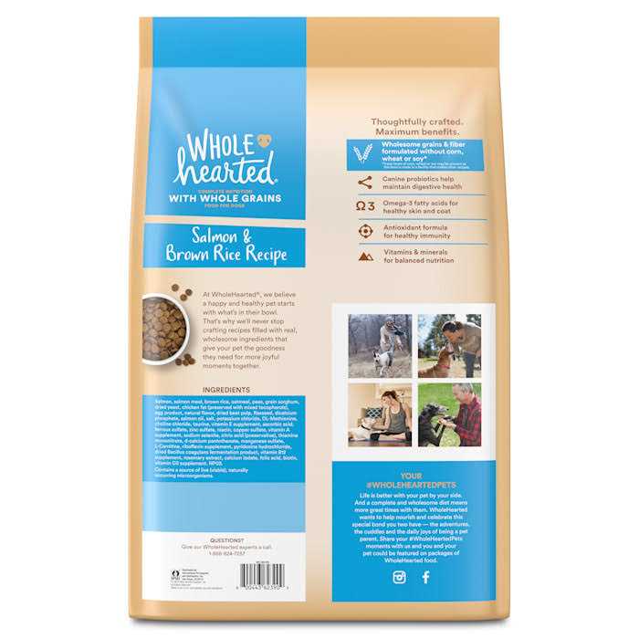 WholeHearted Whole Grains Salmon Recipe Dry Dog Food