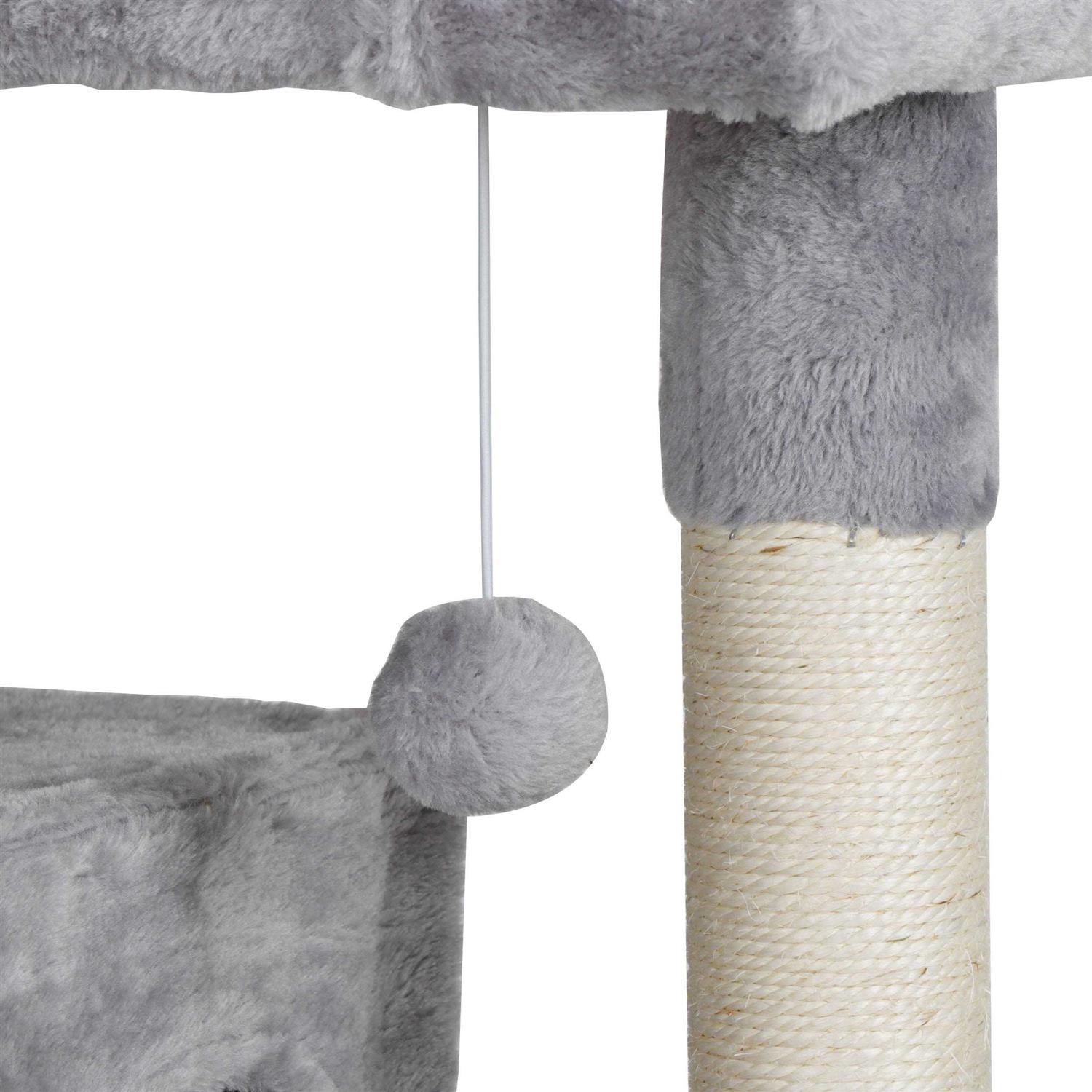 ZENY 53 Cat Tree Multi-Levels Condos Scratching Post Tower Play House