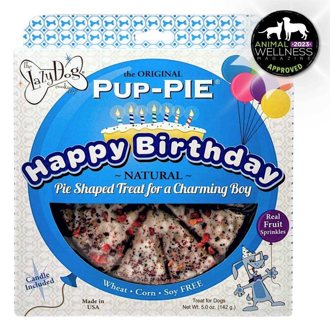 The Lazy Dog Cookie The Original Pup-Pie Happy Birthday for a Charming Boy