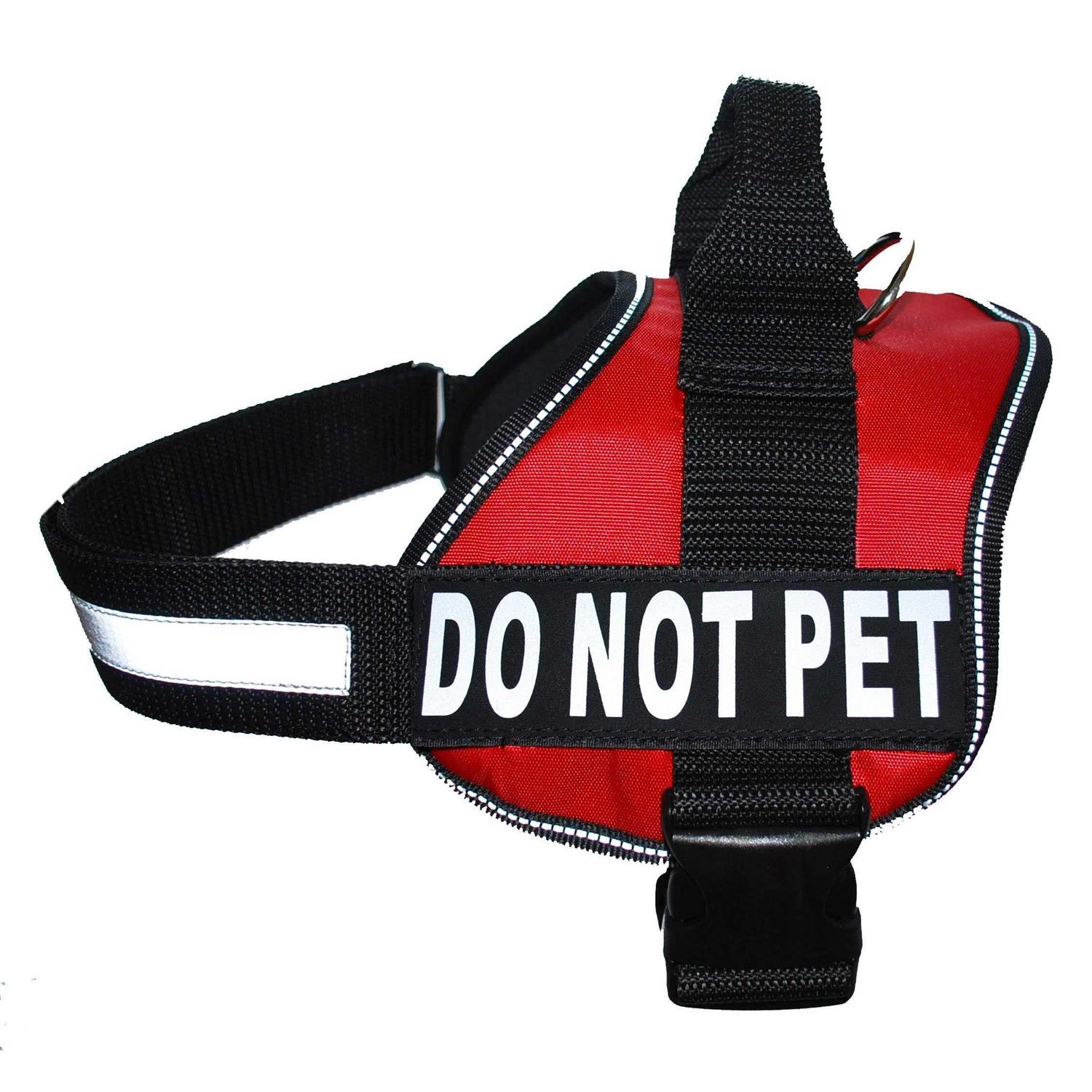 Doggie Stylz Dog Vest Harness Comes with 2 Reflective Removable Patches Please Measure Dog