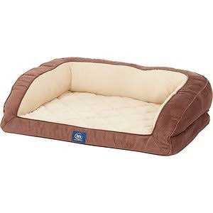 Serta Orthopedic Quilted Dog Cat Couch Bed