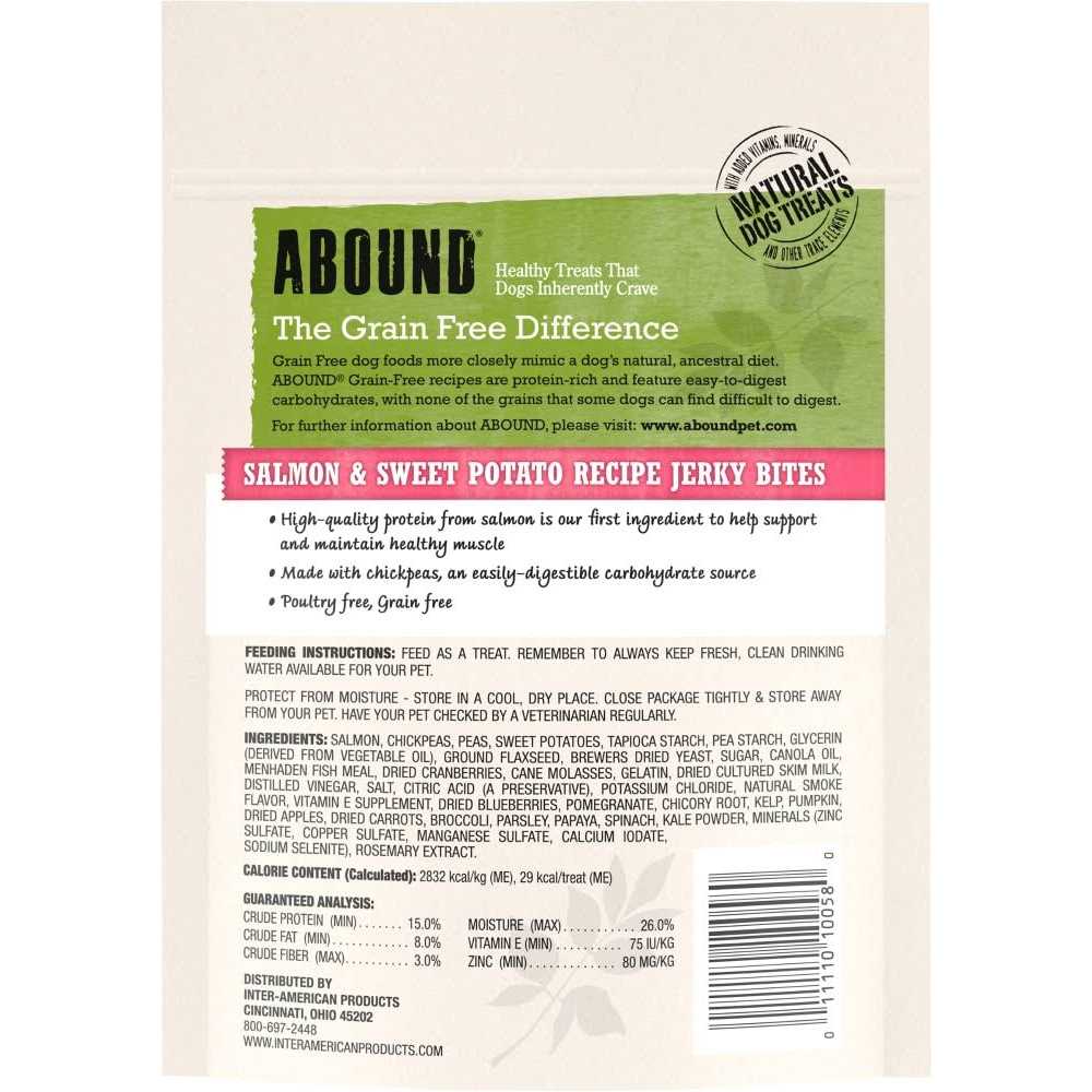 Abound Grain Free Jerky Bites Dog Treats