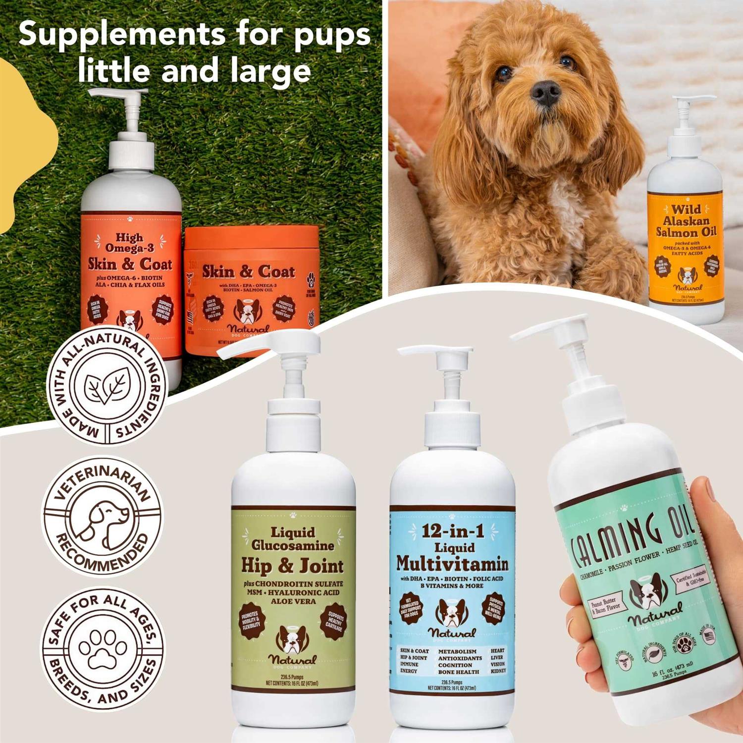 Natural Dog Company Skin & Coat Oil