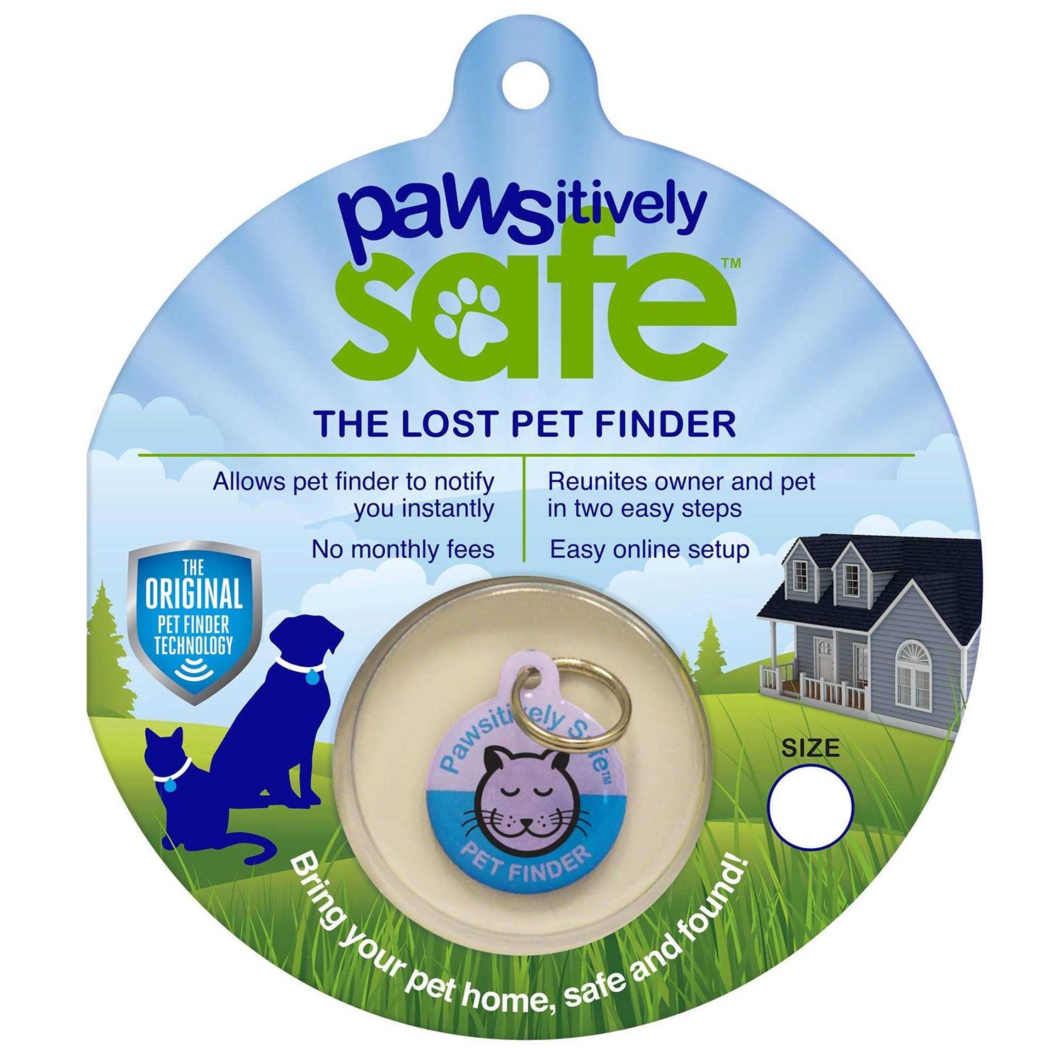Pawsitively Safe Dog Cat Pet Tag