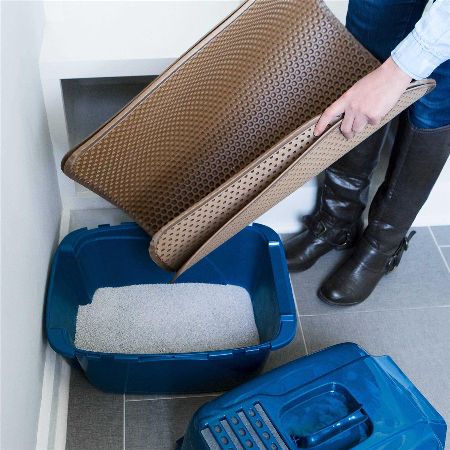 Cat Litter Box Cat Litter Mat Litter Trapping Mat With Exclusive