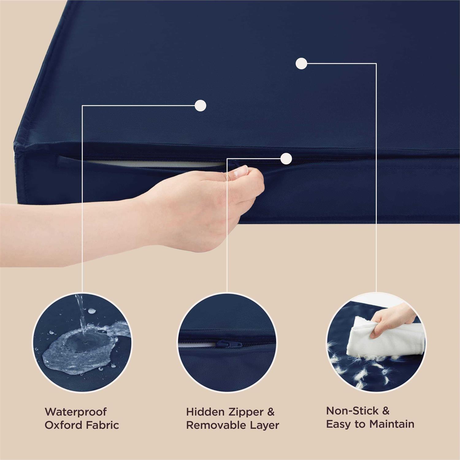 Le sure Lesure Outdoor Waterproof Dog Dogs Dog Bed with Oxford Fabric Surface