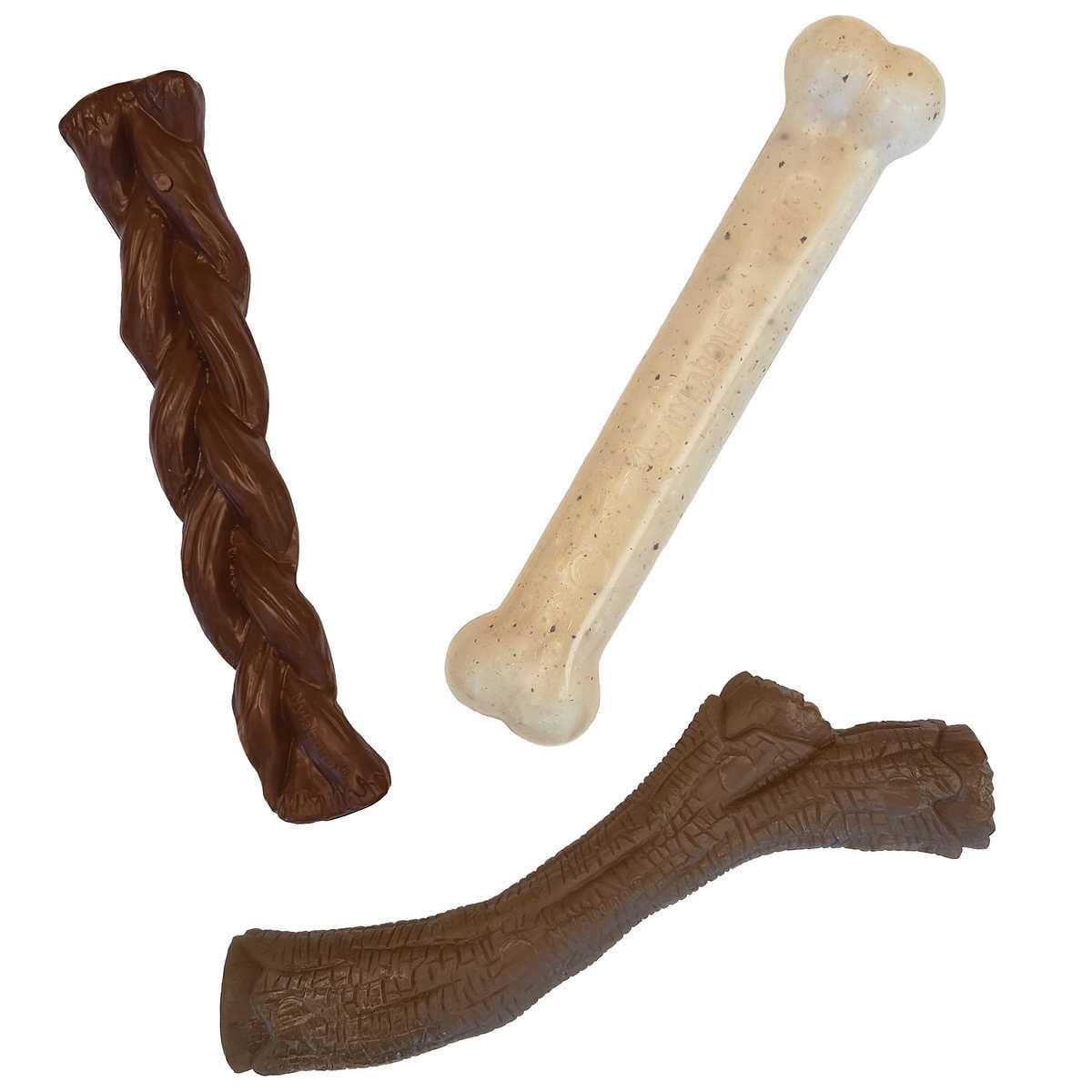 Nylabone Tough Dog Chew Variety Pack