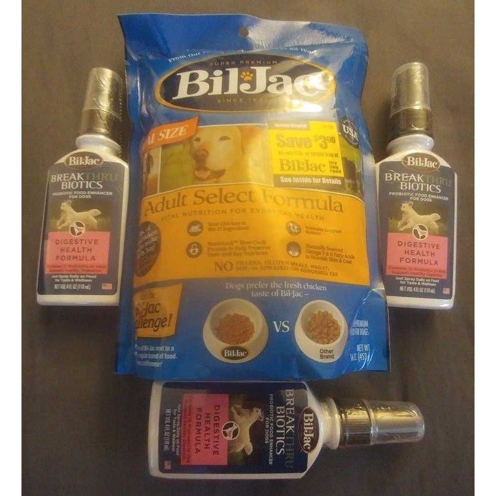 Bil-Jac BreakThru Biotics Probiotic Dog Food Spray