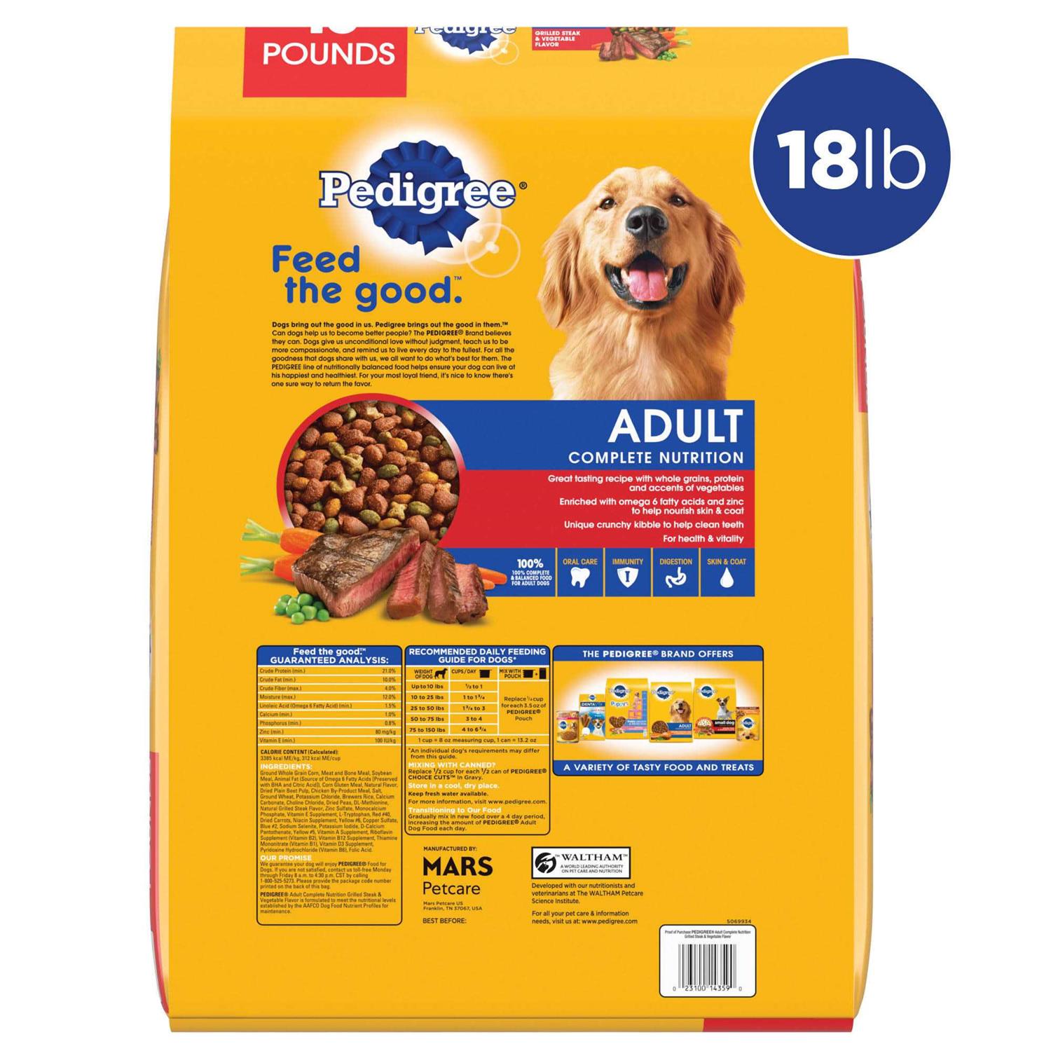 Pedigree Complete Nutrition Adult Dry Dog Food