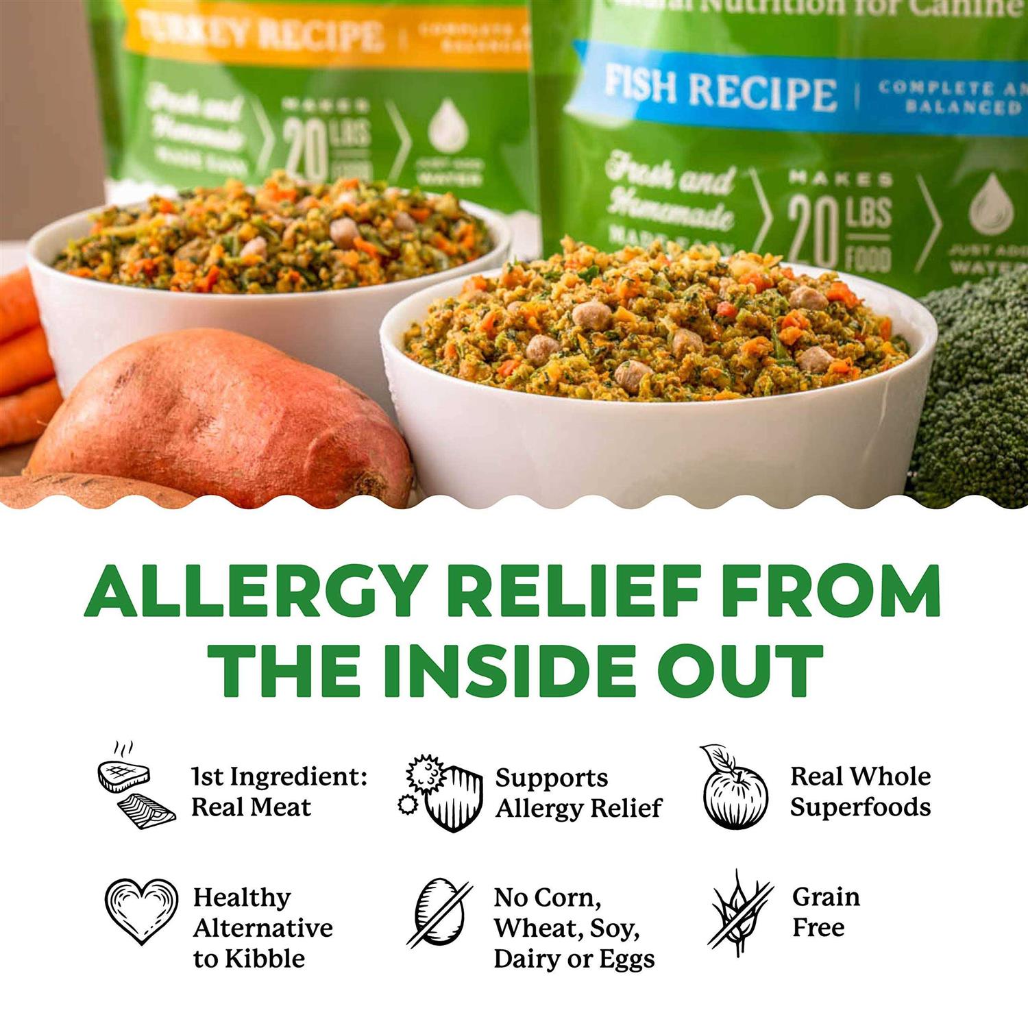 Dr. Harvey’s Specialty Diet Allergy Salmon Recipe, Human Grade Dog Food for Dogs with Sensitivities and Allergies