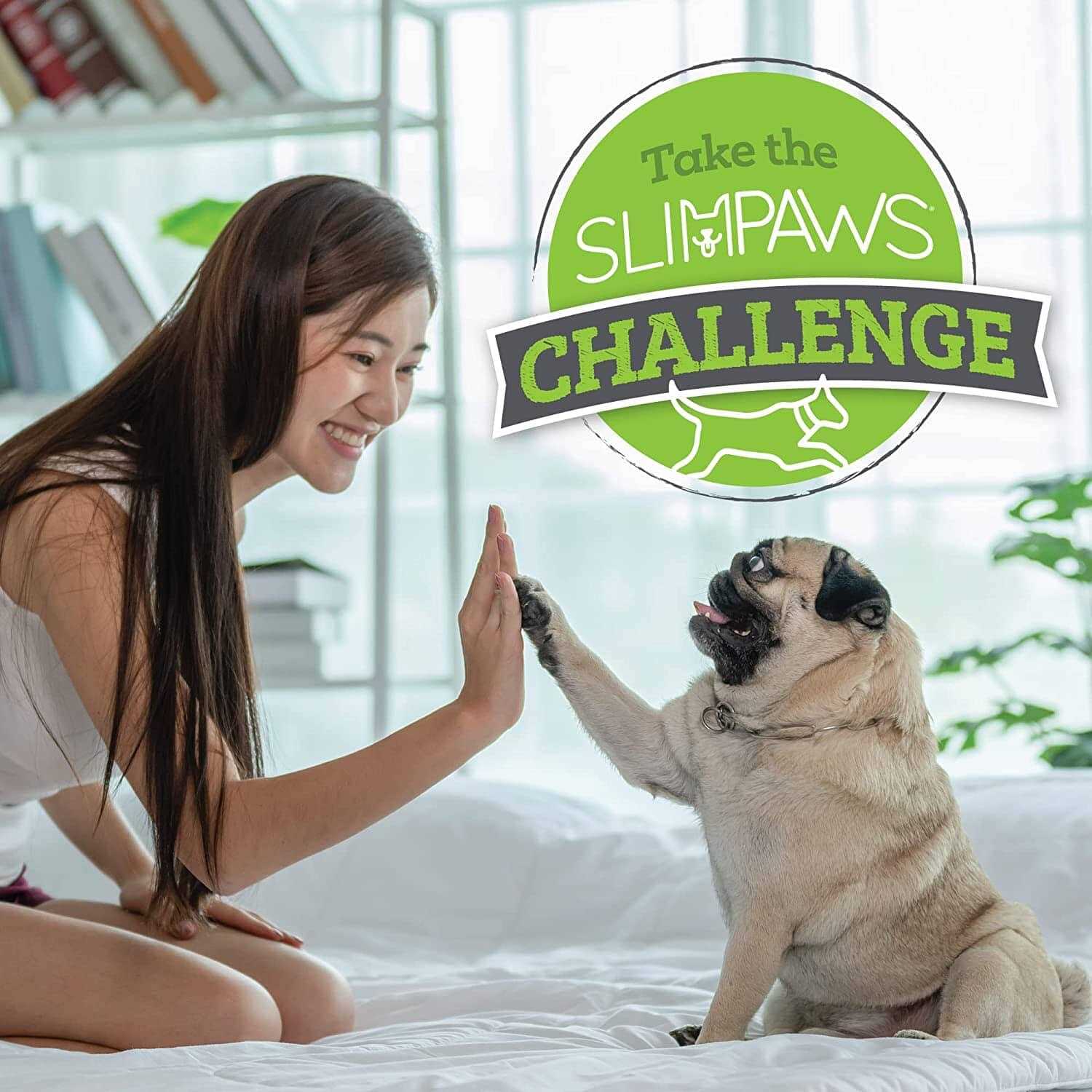 SlimPaws Weight Loss Soft Chews for Dogs 60 ct