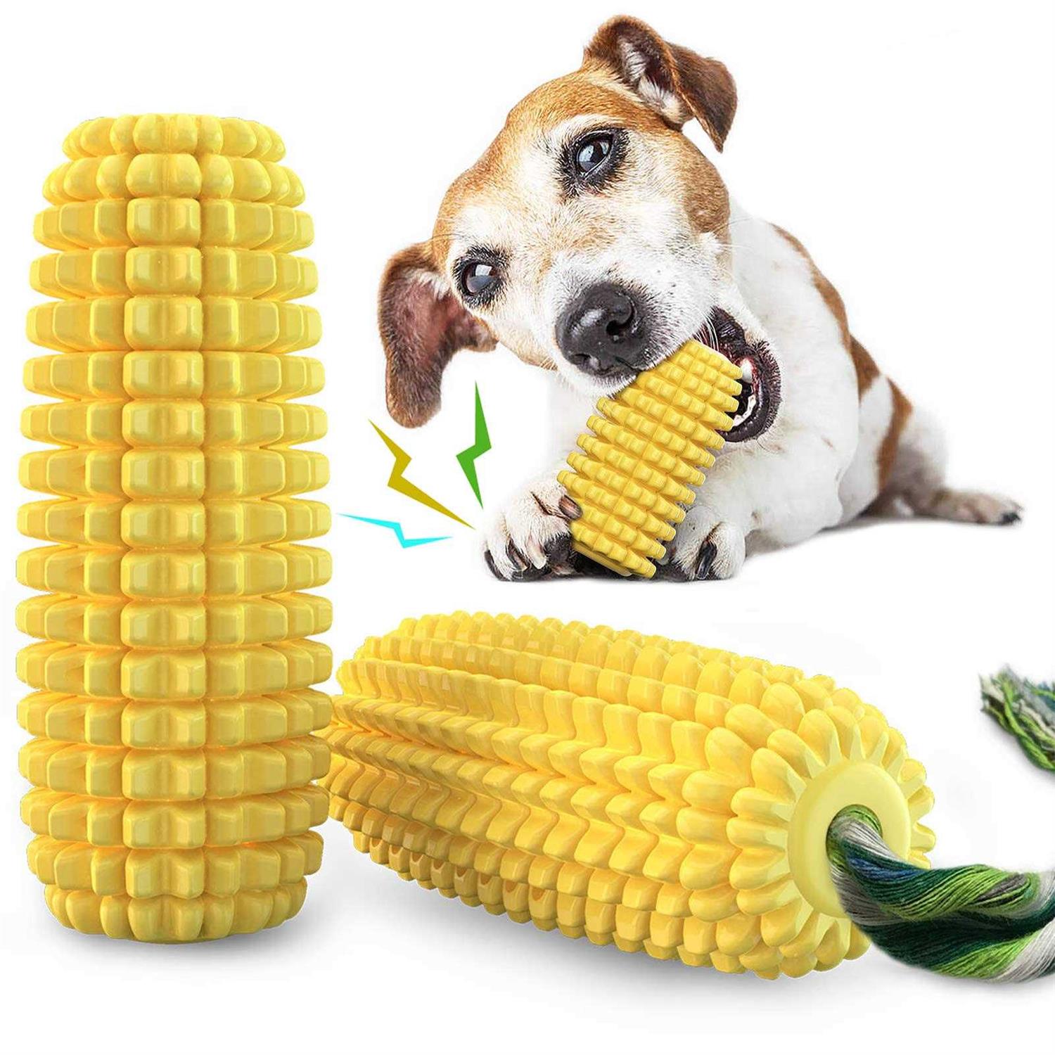 Carllg Dog Chew Toys for Aggressive Chewers Indestructible Tough Durable Squeaky Interactive Dog Toys
