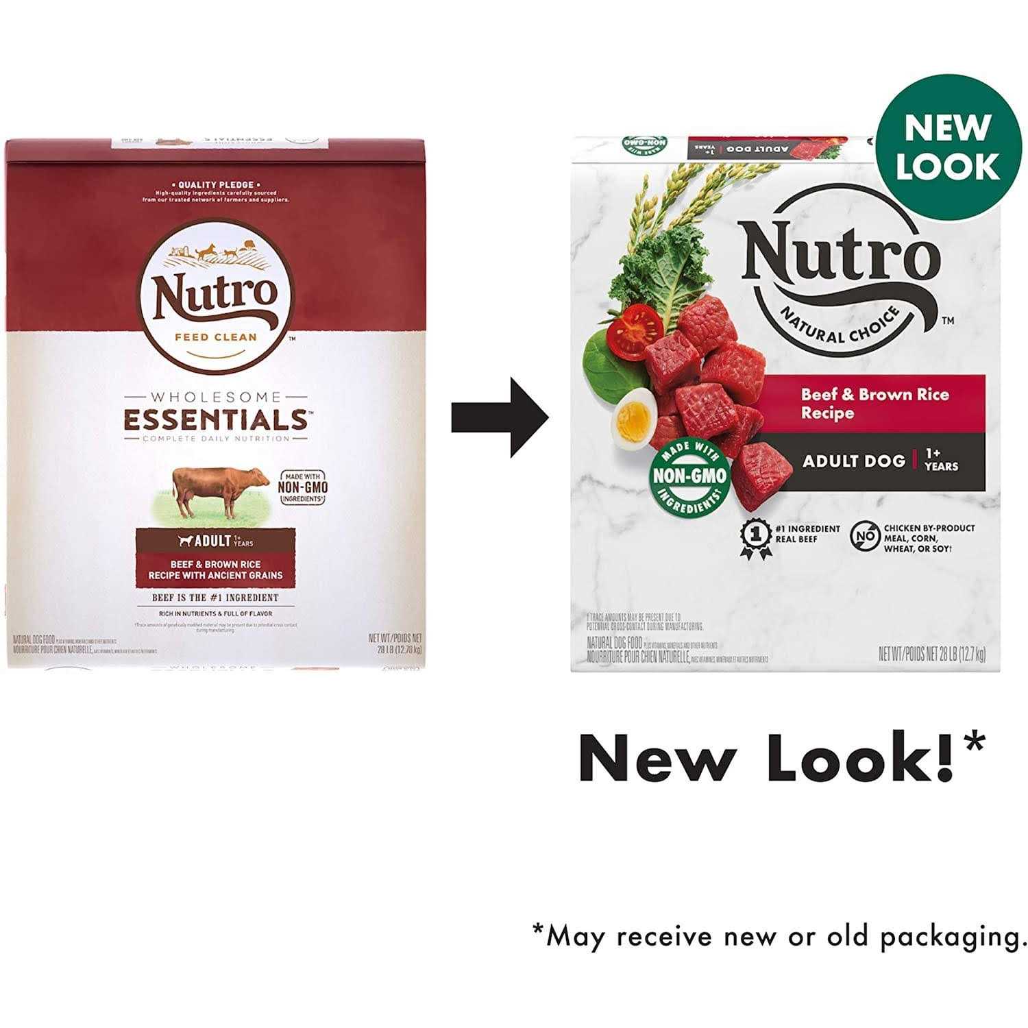 Nutro Natural Choice Adult Beef Rice Dry Dog Food