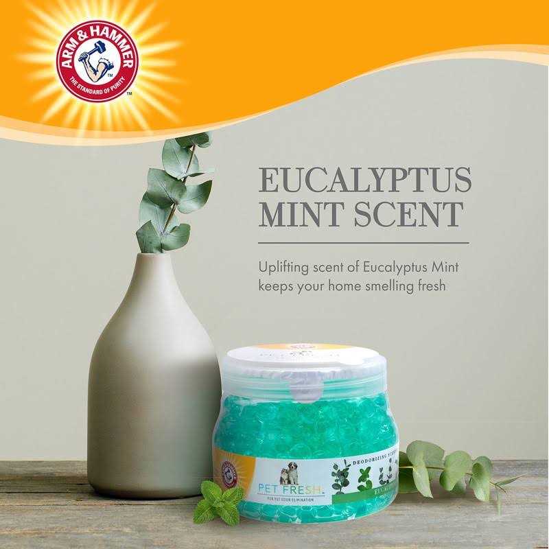 Arm & Hammer Products Pet Fresh Eucalyptus Mint Deodorizing Scented Gel Pearls