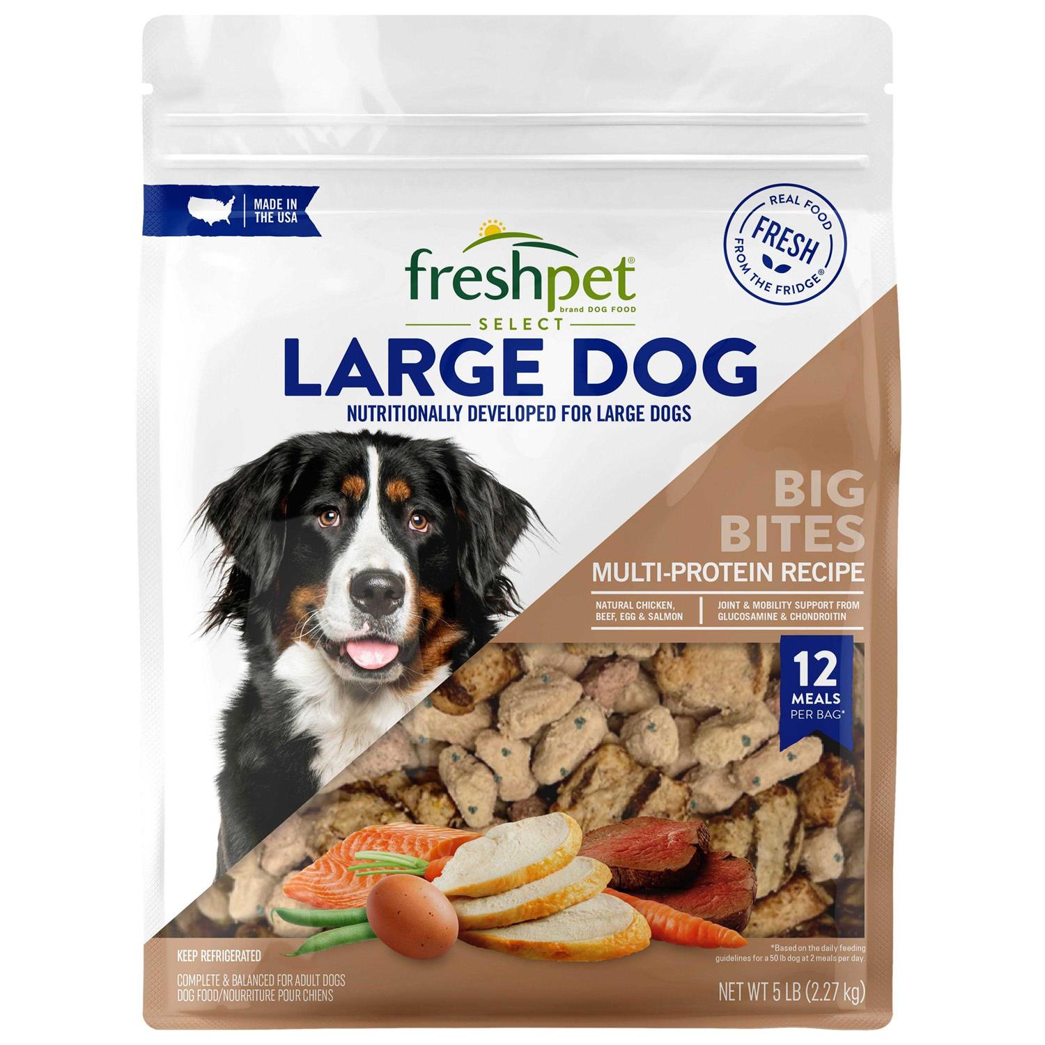 Freshpet Select Big Bites Multi-Protein Recipe Dog Food