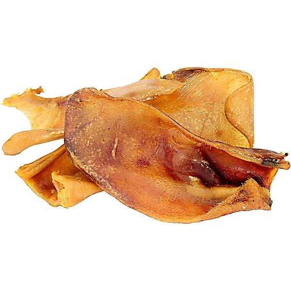 Hotspot Pets Large Whole Pig Ears Dog Chew Treats