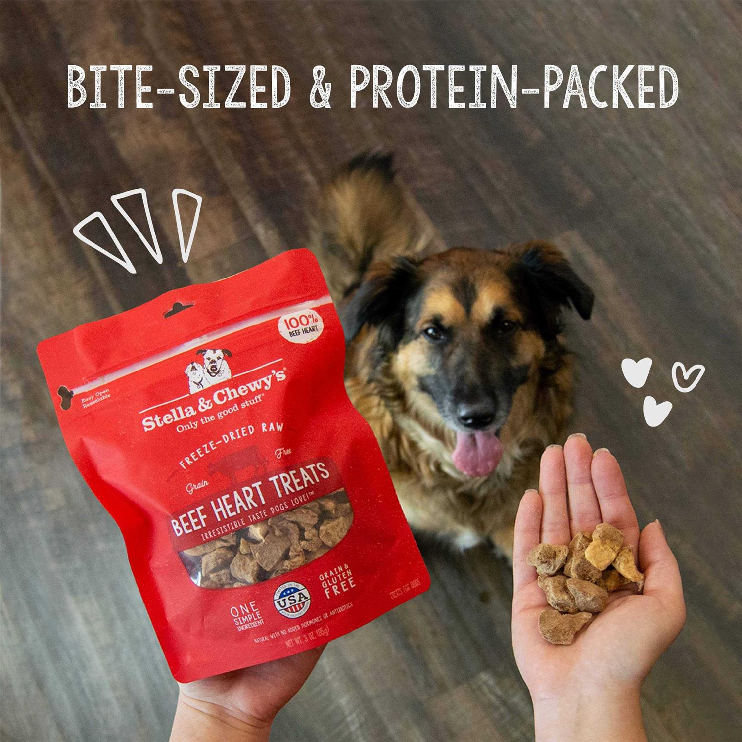 Stella & Chewy’s Beef Freeze Dried Dog Treats