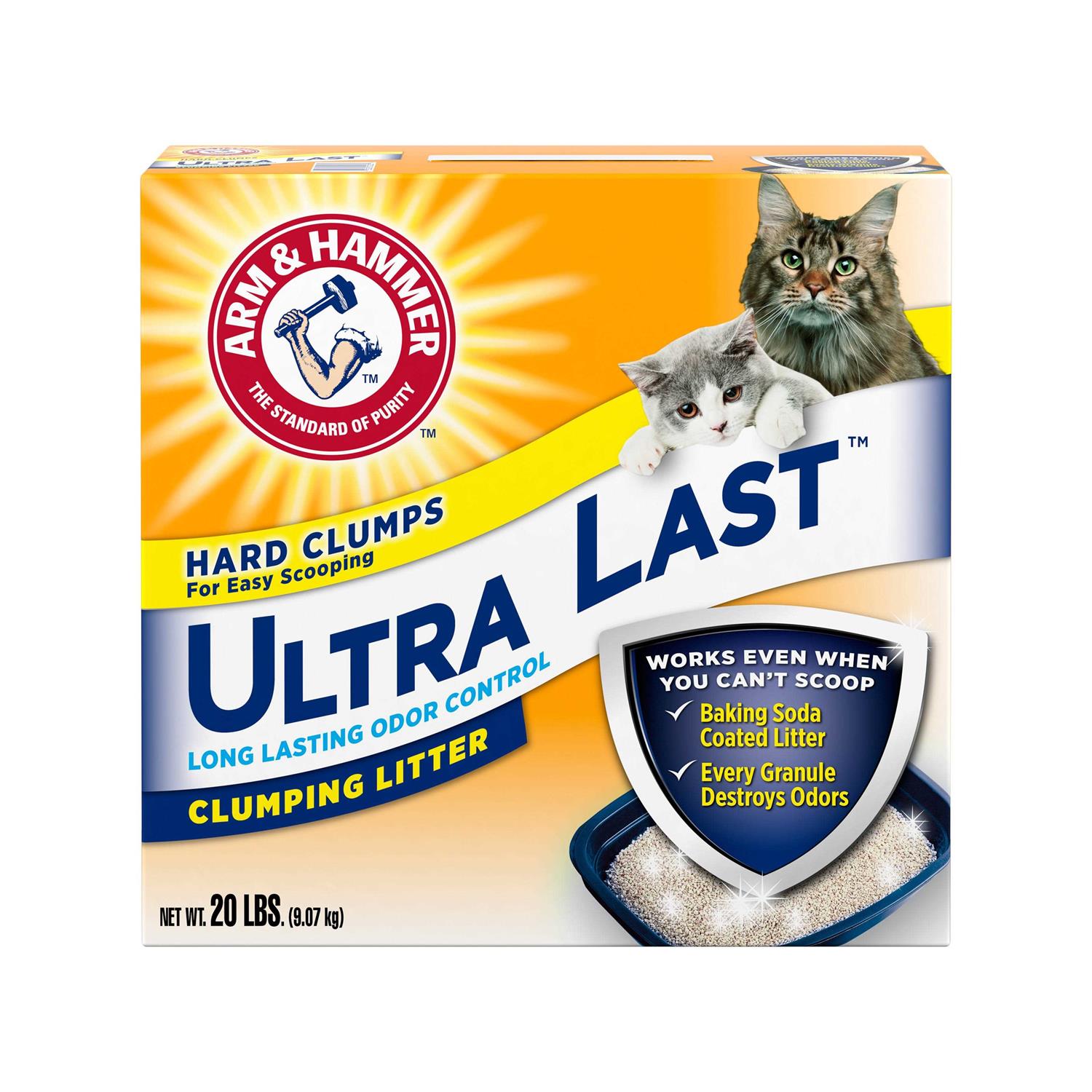 Arm & Hammer Ultra Last Clumping Litter