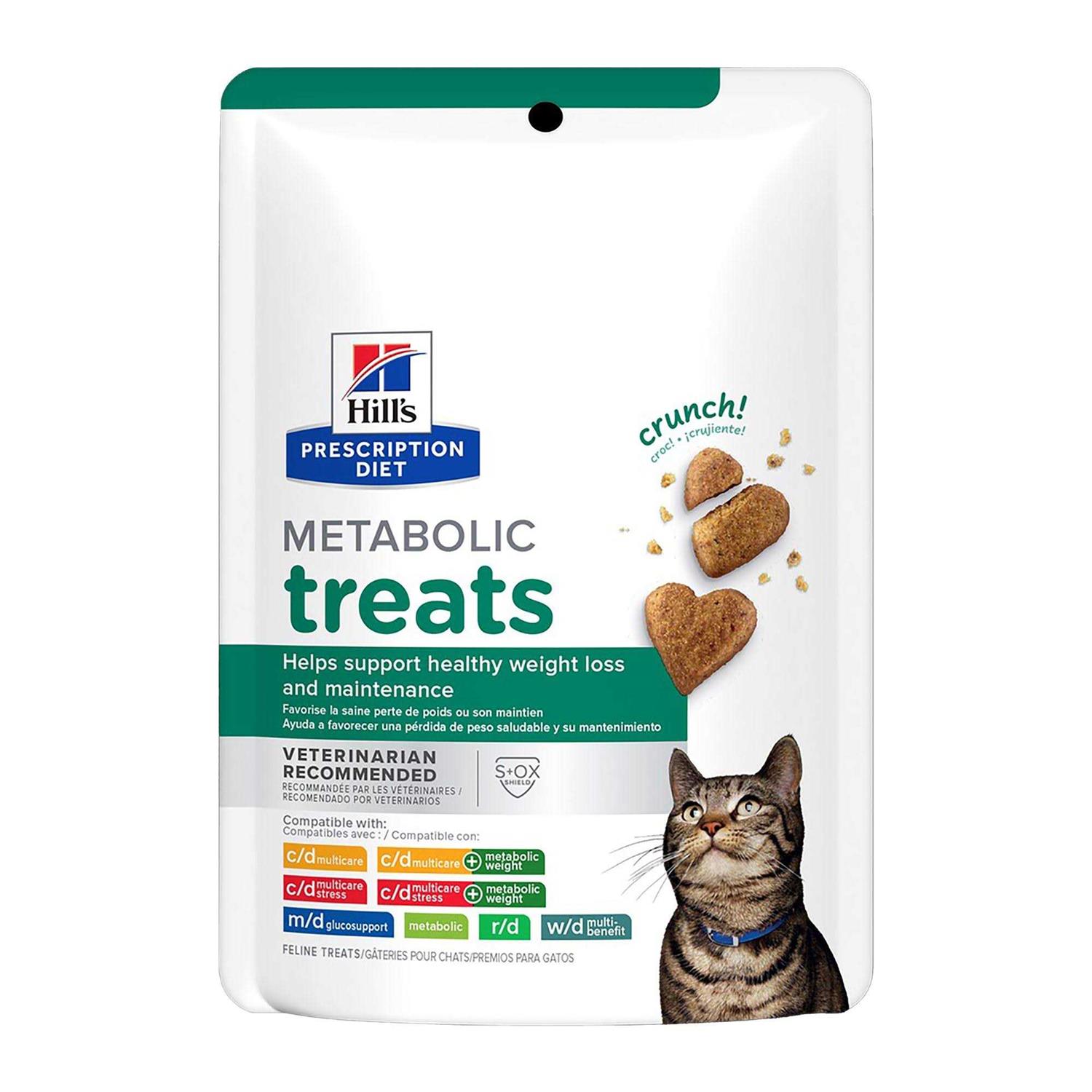 Hill’s Prescription Diet Metabolic Crunchy Cat Treats