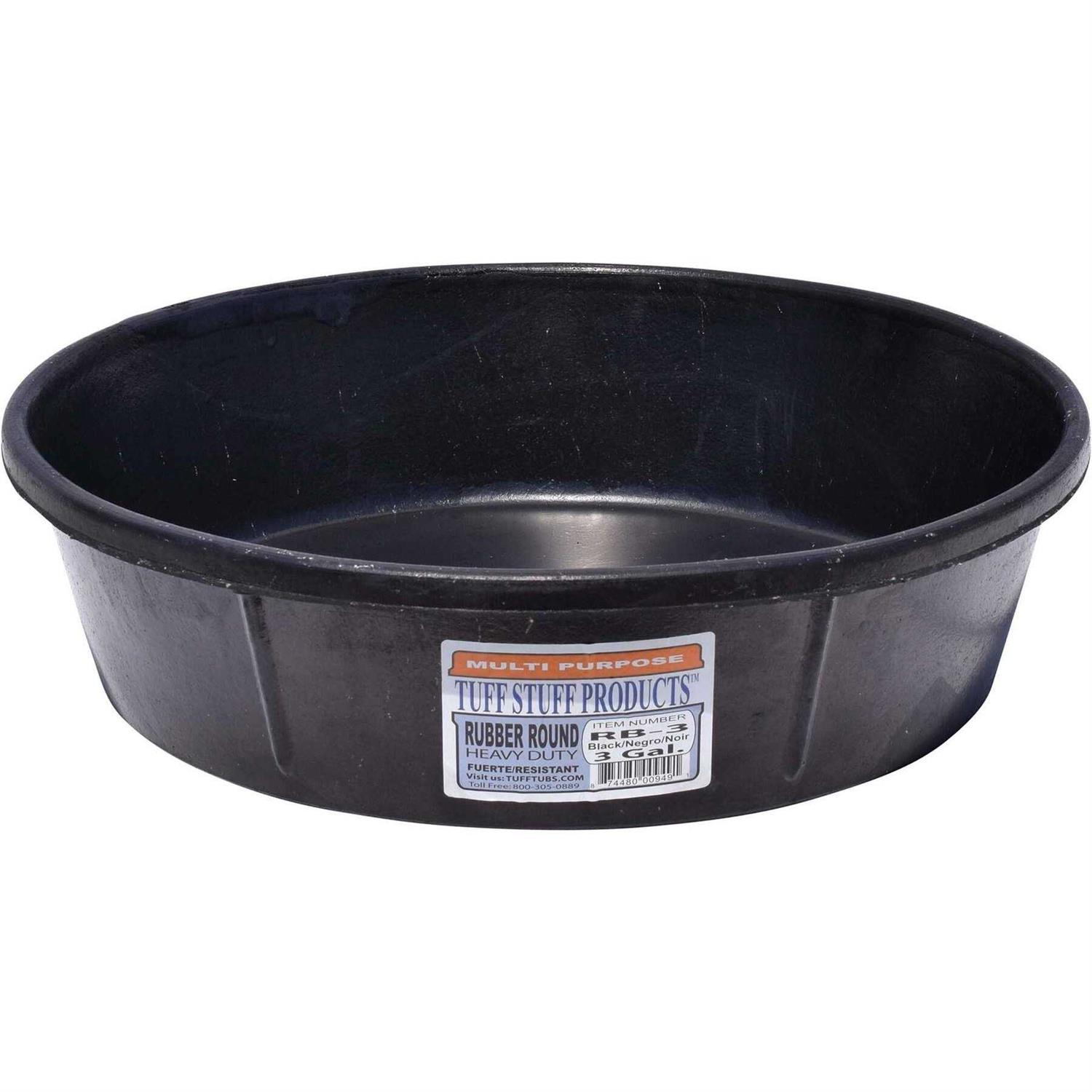 Tuff Stuff Products Rubber Round Feeder
