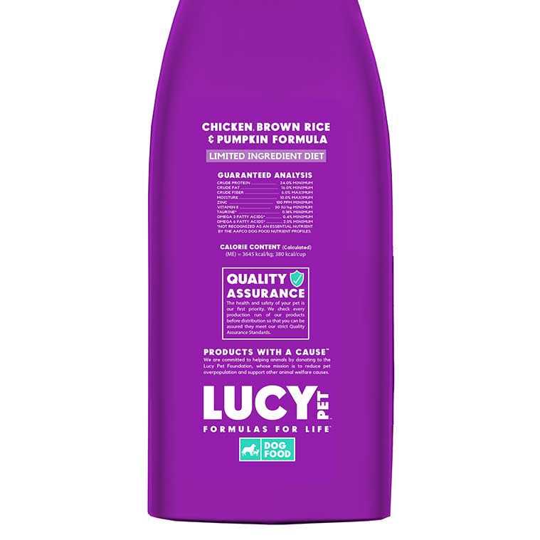 Lucy Pet Formula for Life Chicken Brown Rice & Pumpkin Dry Dog Food