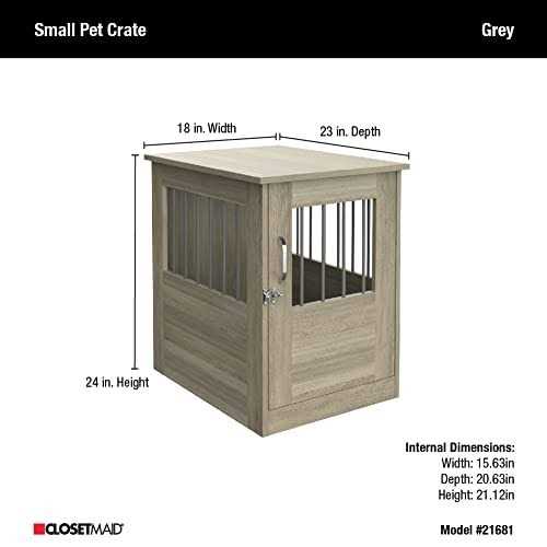 ClosetMaid End Table and Pet Crate
