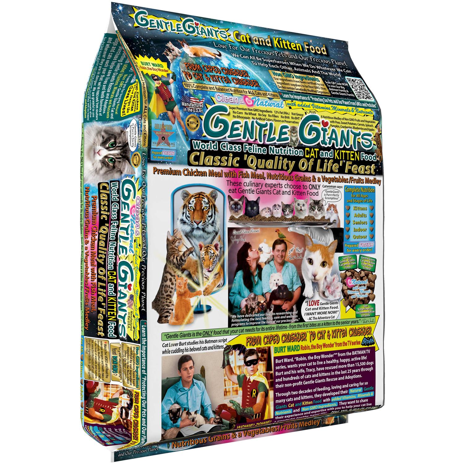 Gentle Giants Chicken & Fish Dry Cat Food