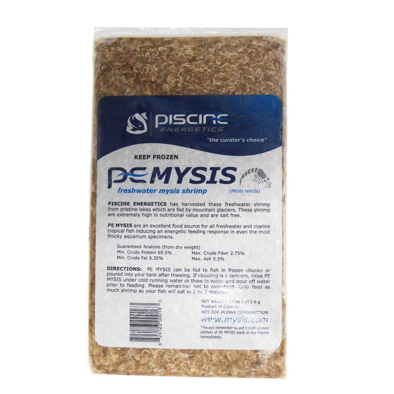 Piscine Energetics PE Frozen Mysis Shrimp