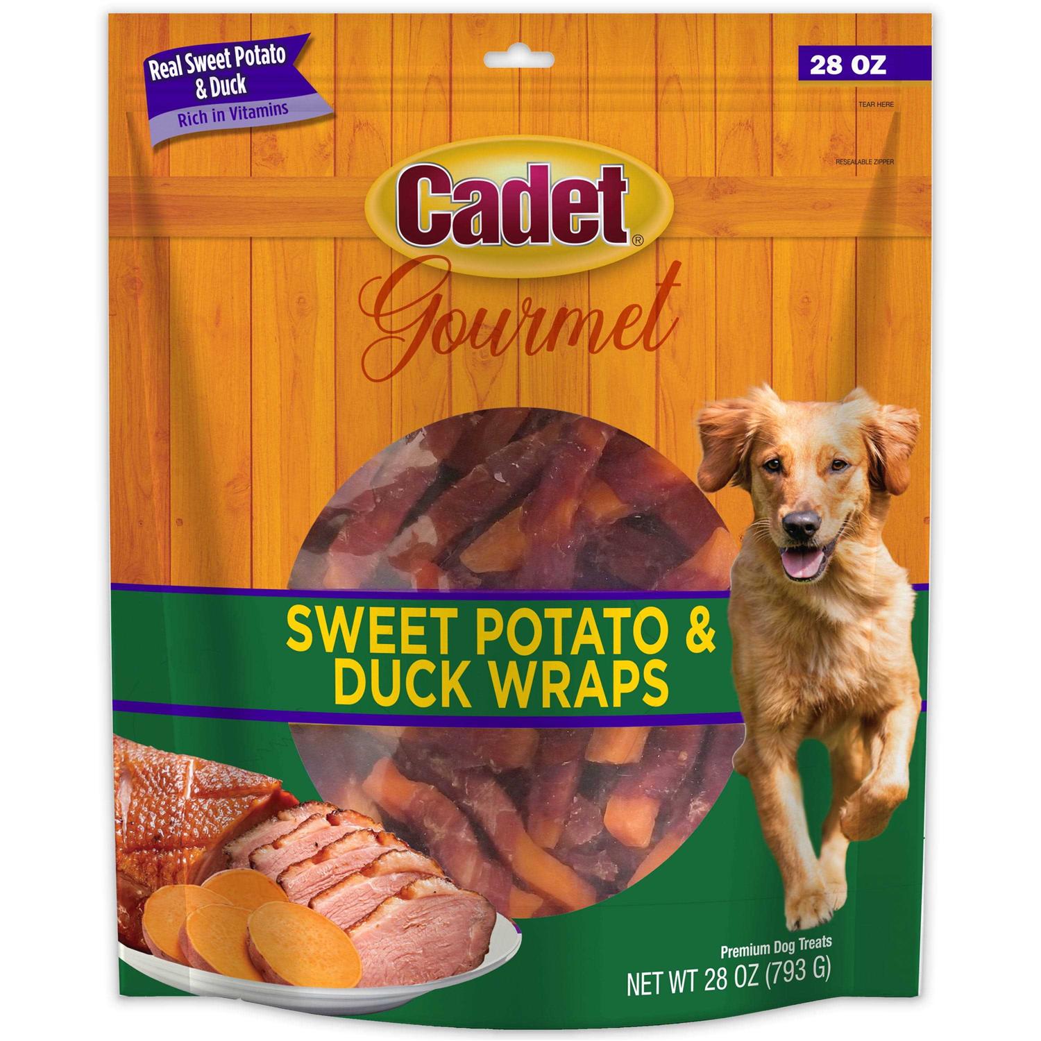 Cadet Sweet Potato & Duck Wraps Dog Treats