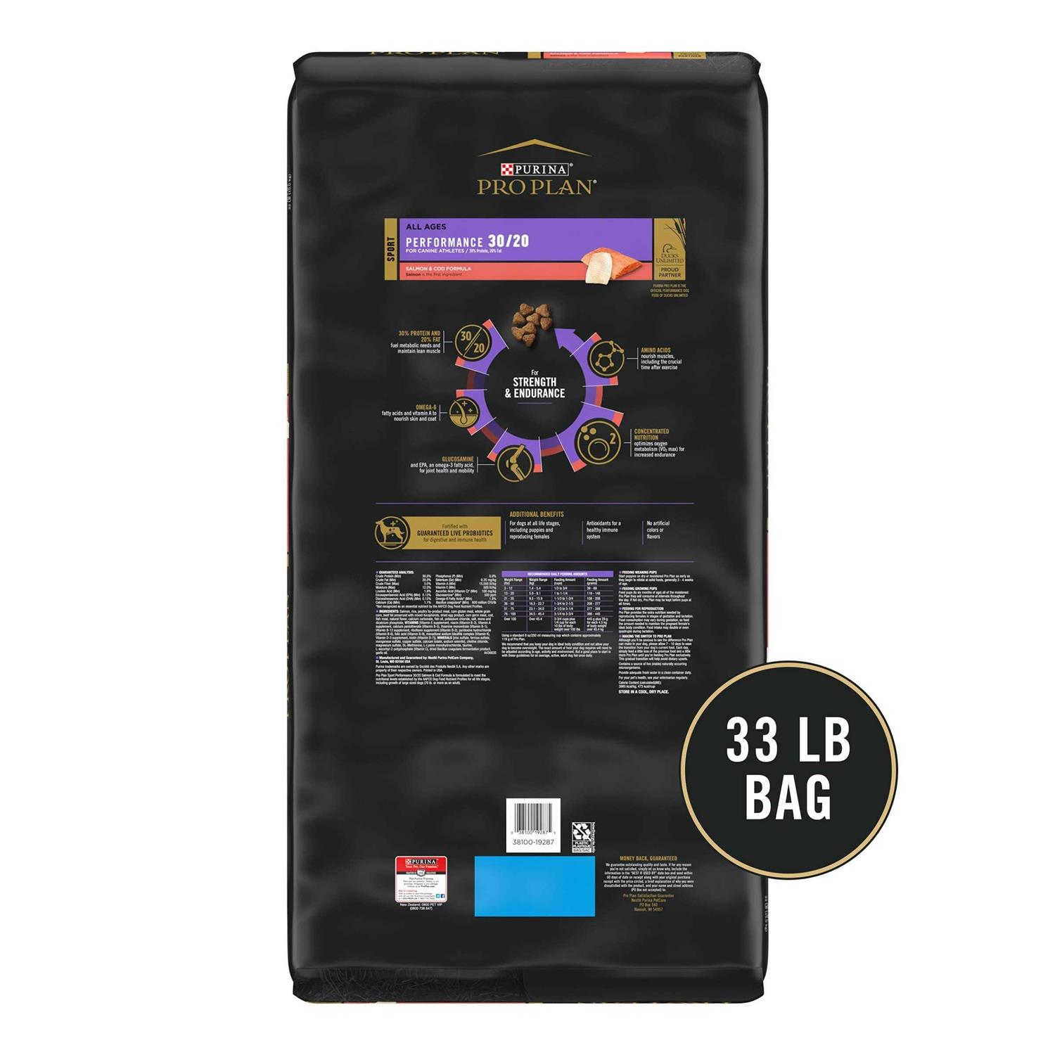 Purina Pro Plan Sport Performance 30/20 Formula Dry Dog Food