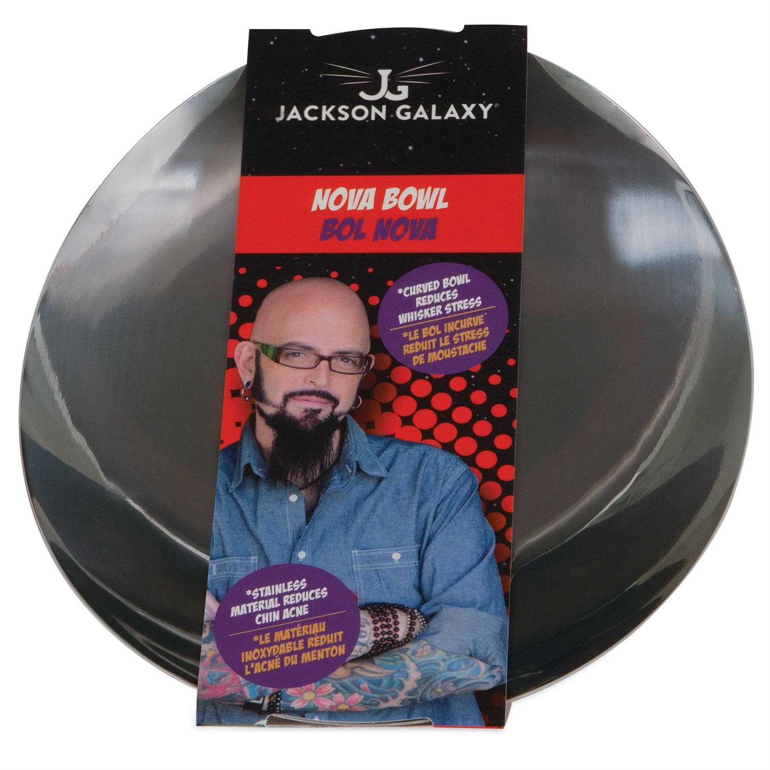 Jackson Galaxy Nova Stainless Steel Cat Bowl
