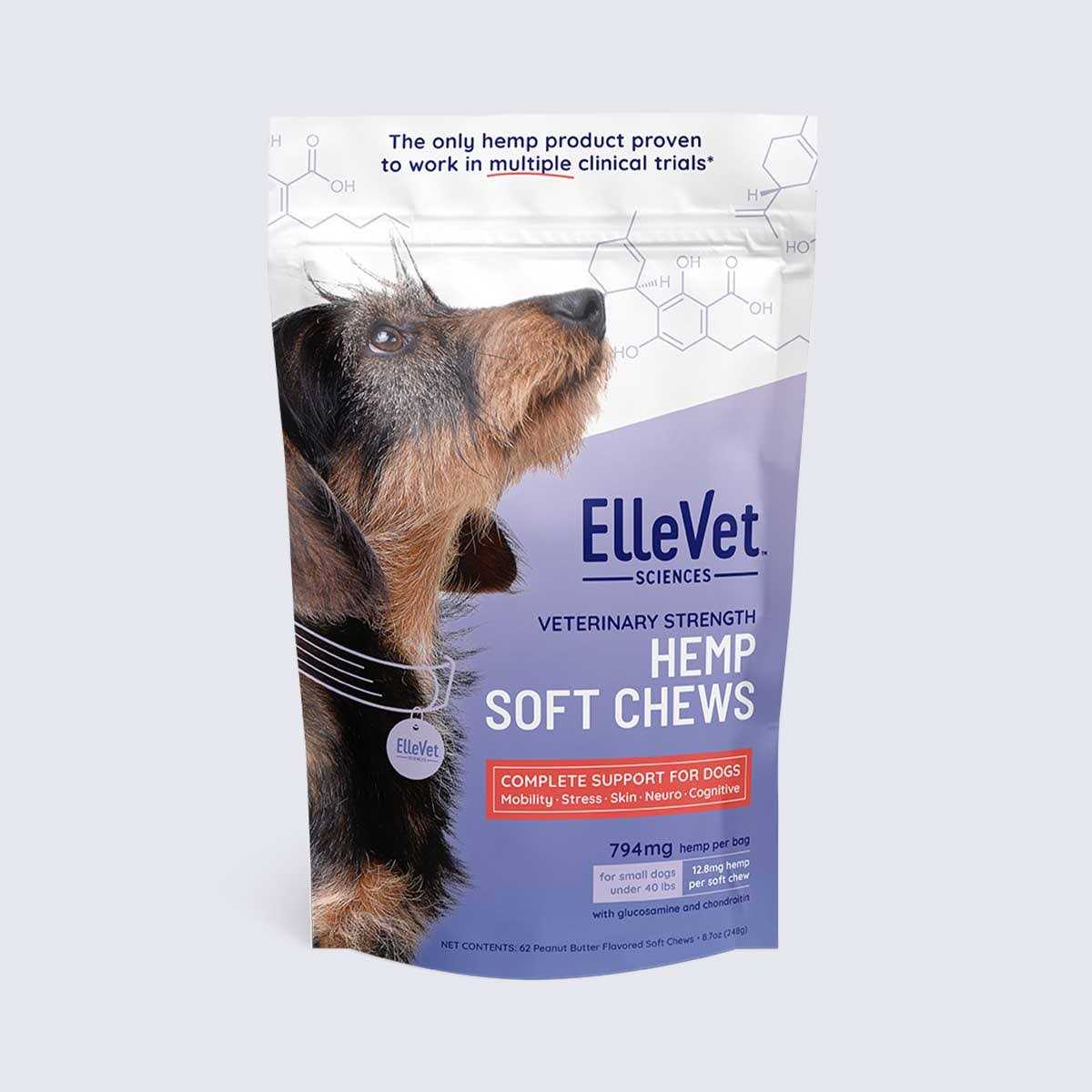 ElleVet Hemp Chews For Mobility
