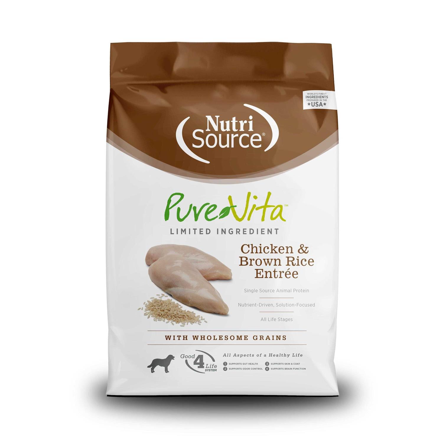 PureVita Chicken & Brown Rice Dry Dog Food