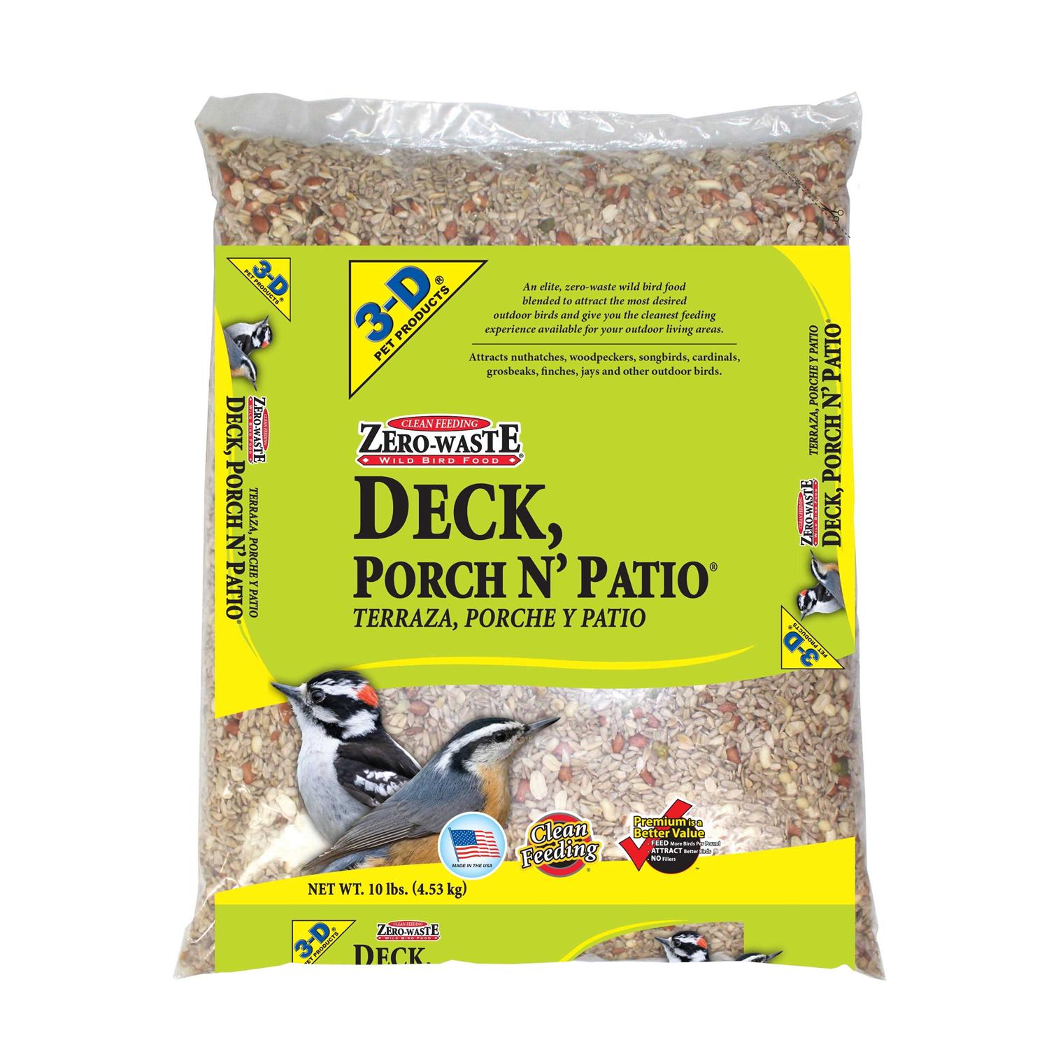 3-d Pet Products Deck Porch Patio Blend Wild Bird Food
