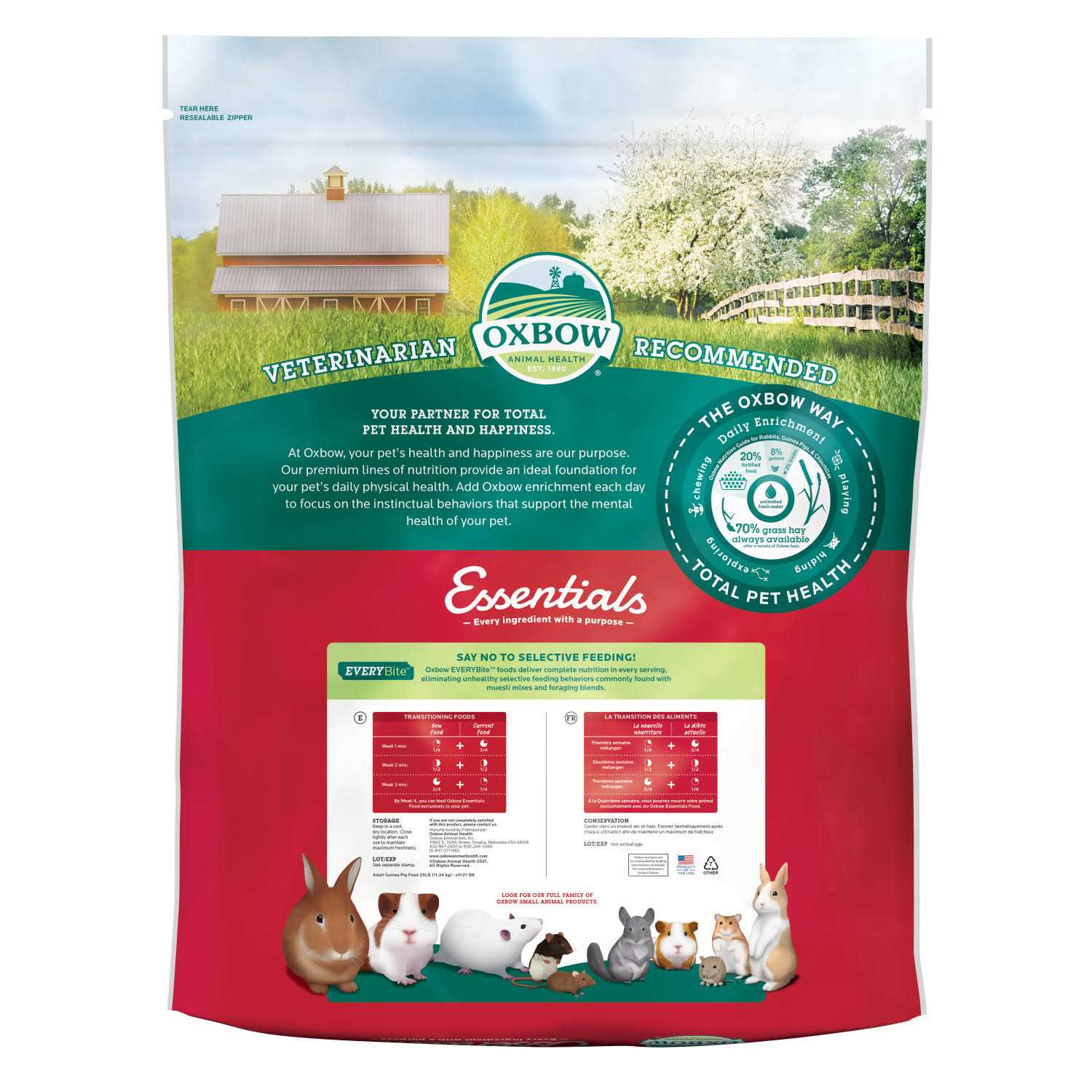 Oxbow Essentials Adult Guinea Pig Food