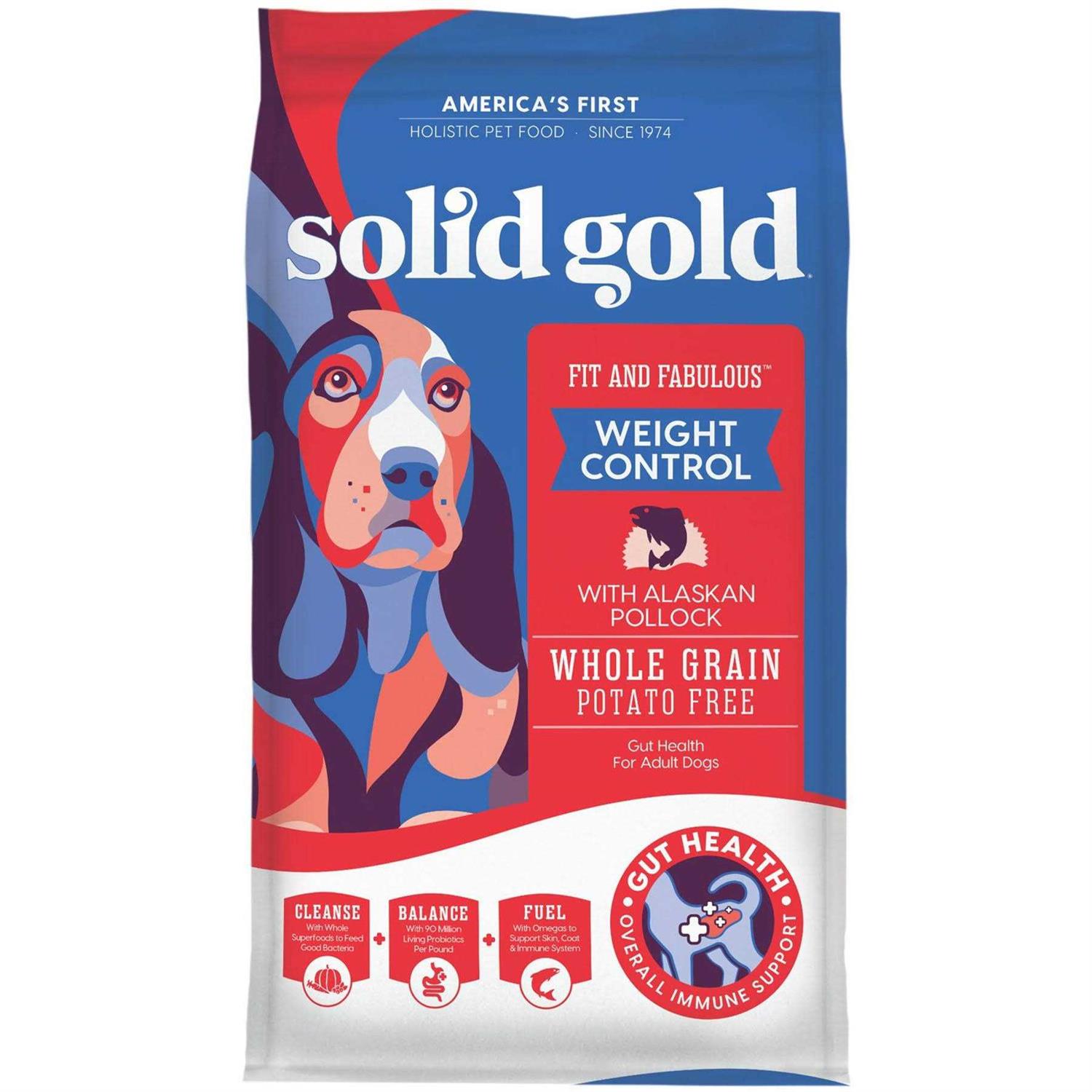 Solid Gold Fit Fabulous Alaskan Pollock Dry Dog Food