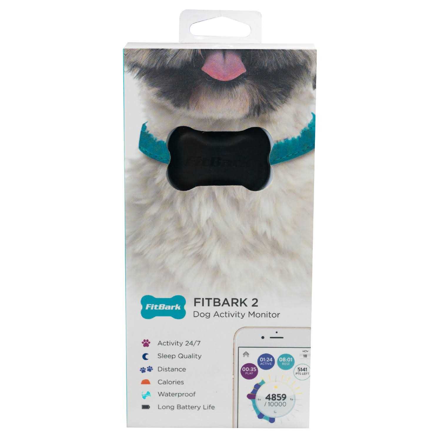 FitBark 2 Dog Activity Monitor Health & Fitness Tracker for Dogs