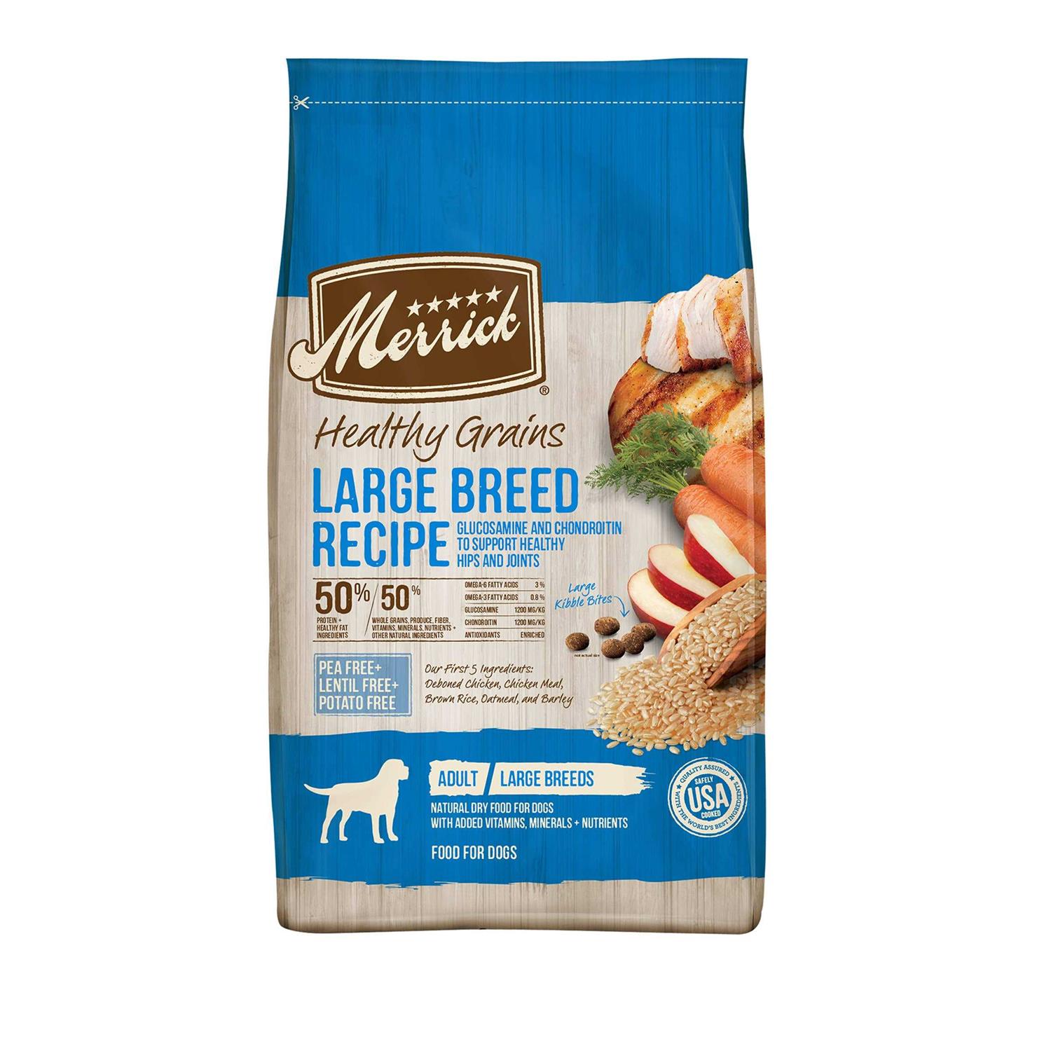 Merrick Healthy Grains Dry Dog Food Large Breed Recipe