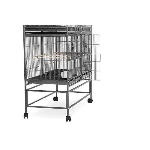 Prevue Pet Products Hampton Deluxe Divided Breeder Bird Cage