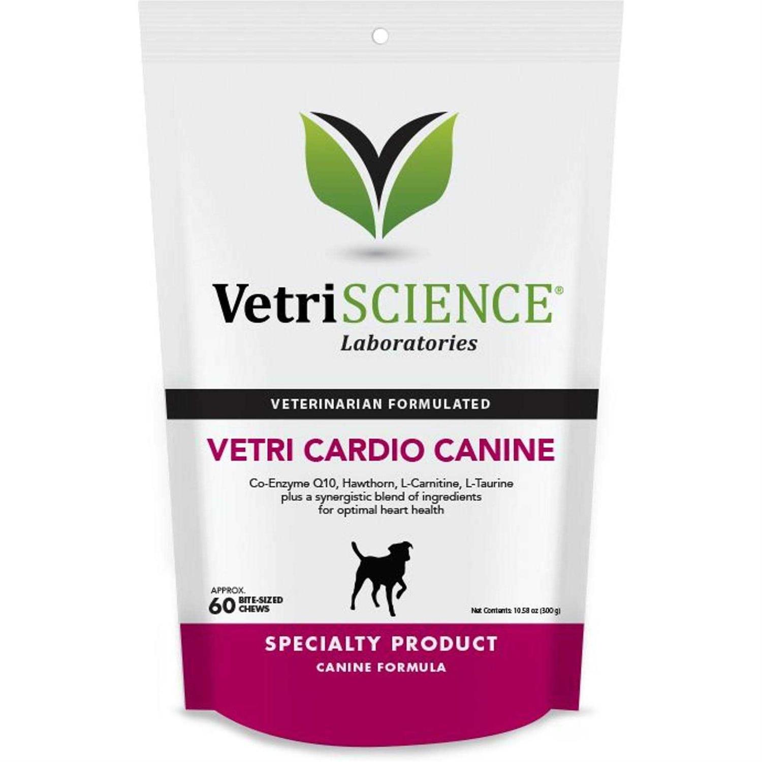 VetriScience Vetri-Cardio Canine 60 Bite-Sized Chews