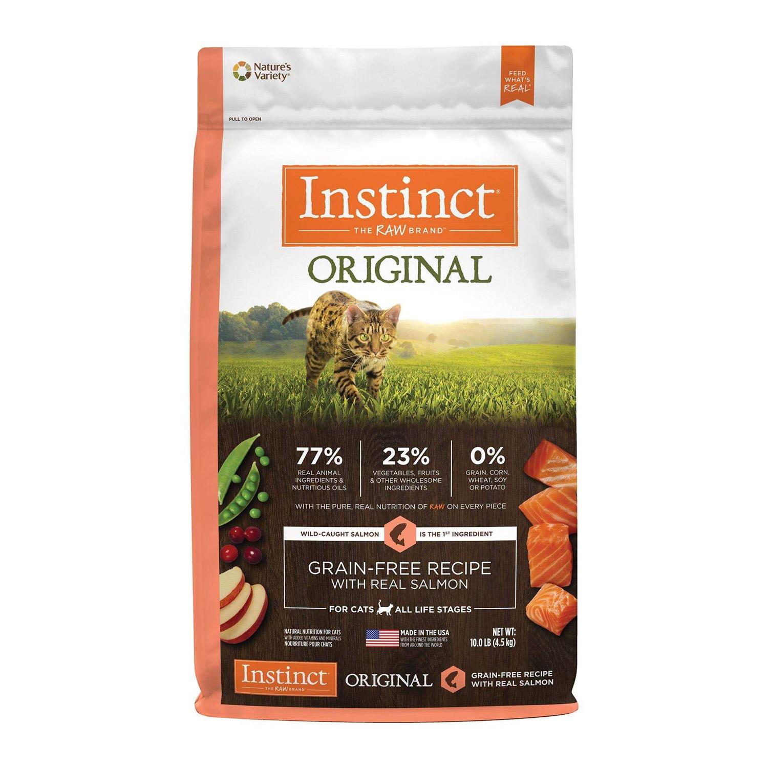 Instinct Original Grain Free Recipe with Real Salmon Natural Dry Cat Food