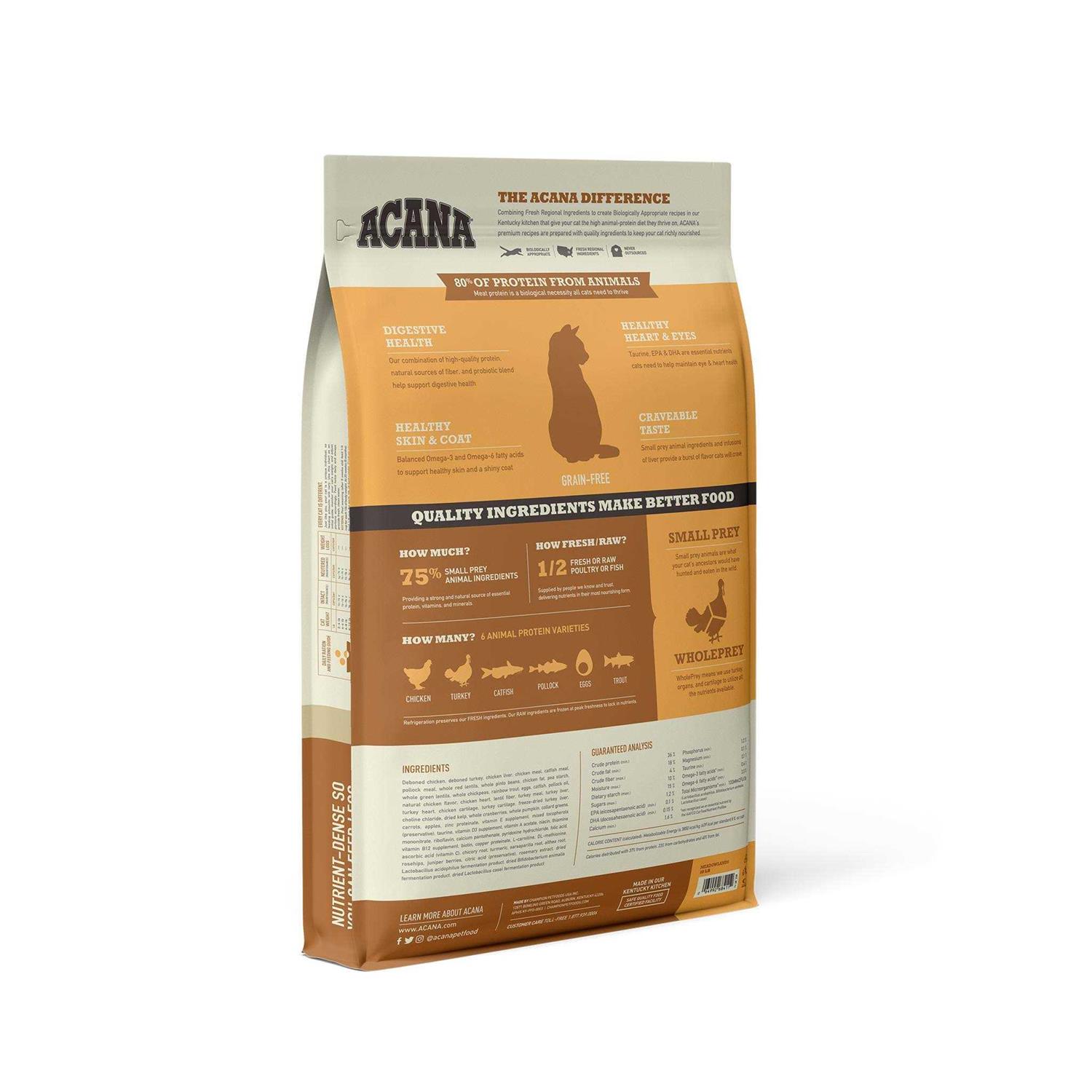 Acana Meadowlands Dry Cat Food