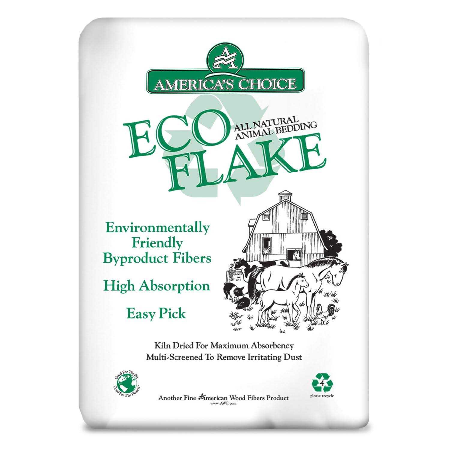 America’s Choice Eco Flake 7.5 Cu ft Wood Animal Bedding