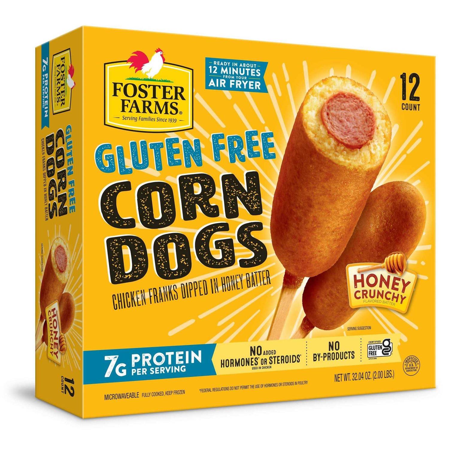 Foster Farms Corn Dogs Honey Crunchy Flavor