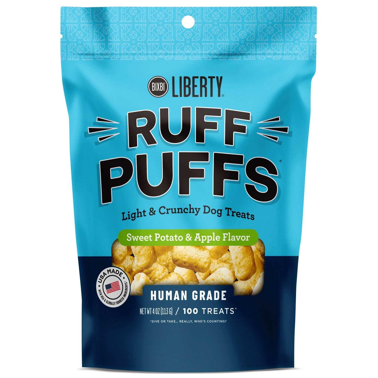 Liberty Ruff Puffs Flavor Dog Treats