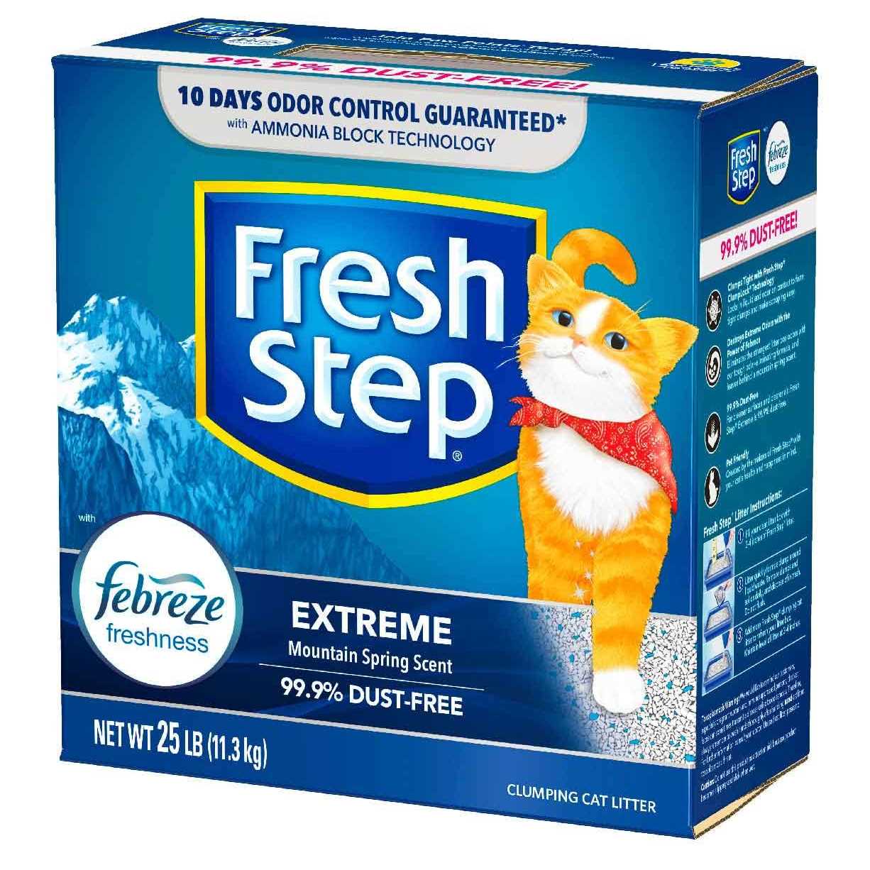 Fresh Step Extreme Febreze Clumping Cat Litter